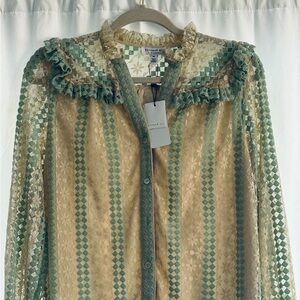 Current Air button down Blouses NWT